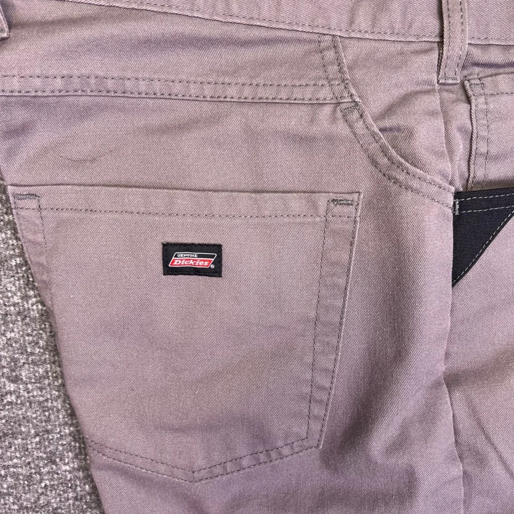 Dickies Shorts Mens 35x10 Grey‎ Work Twill Utility Casual Rugged Chino Durable